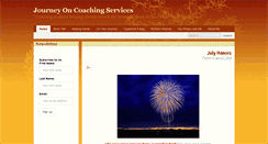 Desktop Screenshot of journeyoncoaching.com